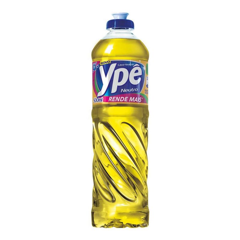 LAVA-LOUÇAS LÍQUIDO YPÊ 500ML NEUTRO - UNIDADE 