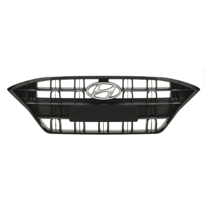 GRADE HB20 HATCH 21/... PRETA FIPPARTS MOLDURA BLACK PIANO - UNIDADE
