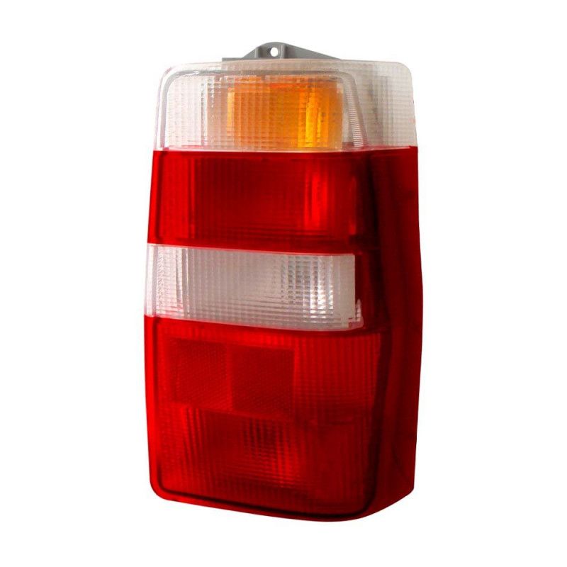 LANTERNA TRASEIRA FIORINO 04/... MODELO CARTO ACRÍLICO MIKRON LADO DIREITO COR RUBI/ CRISTAL - UNIDADE