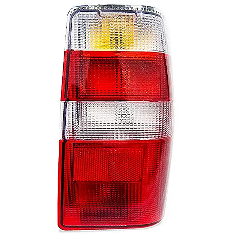 LENTE DA LANTERNA TRASEIRA FIORINO 04/... MIKRON LADO DIREITO ACRÍLICO COR RUBI COM CRISTAL MODELO CARTO - UNIDADE