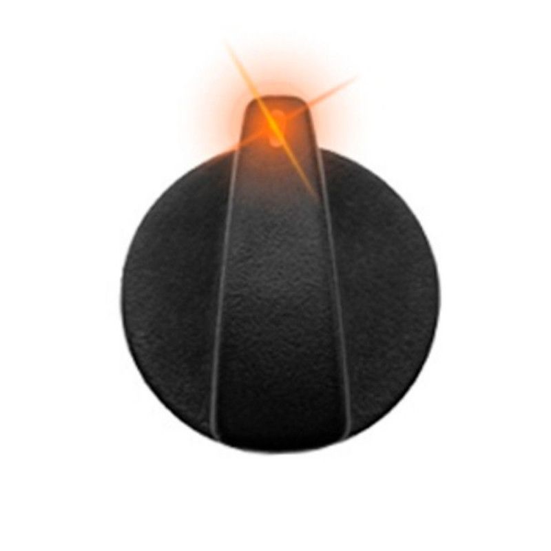 BOTÃO DE AR GOL/ PARATI/ SAVEIRO G3/G4 AUTOPLAST LED LARANJA - UNIDADE