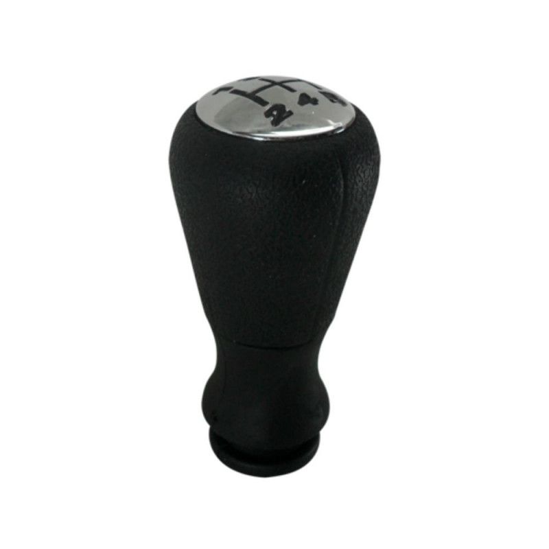 MANOPLA DE CÂMBIO PEUGEOT 206/ 207/ 307 AUTOPLAST COR PRETA C/ CROMADO - UNIDADE