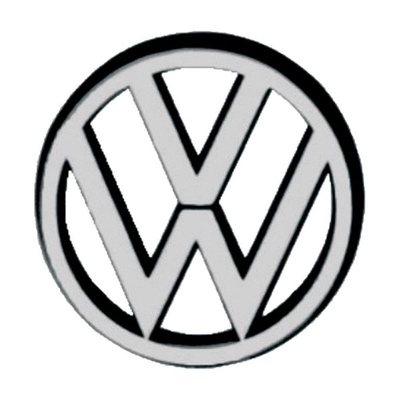 EMBLEMA VW CROMADO BRASÍLIA/ PASSAT/ GOL MARÇON 330C - UNIDADE
