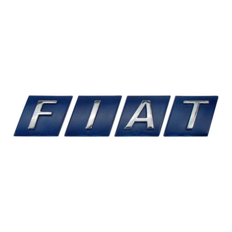 EMBLEMA PLAQUETA FIAT AZUL PORTA-MALA MARÇON 581 - UNIDADE