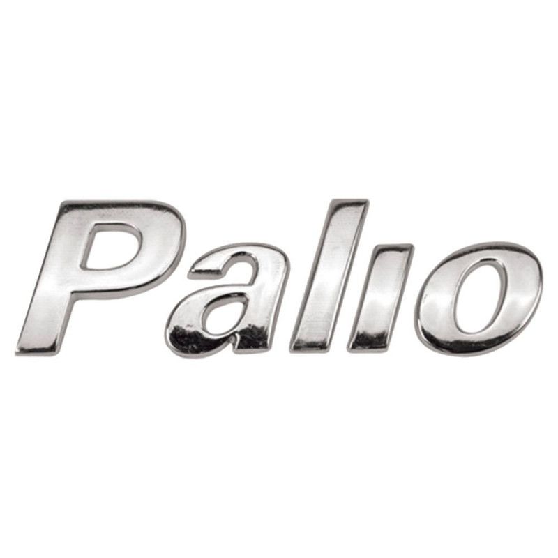 EMBLEMA PALIO CROMADO LINHA 2000 MARÇON 582 - UNIDADE