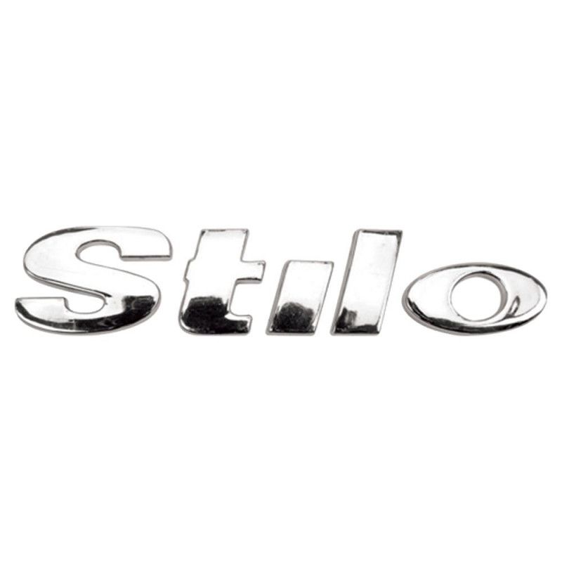 EMBLEMA STILO CROMADO LINHA 2003 MARÇON 595 - UNIDADE