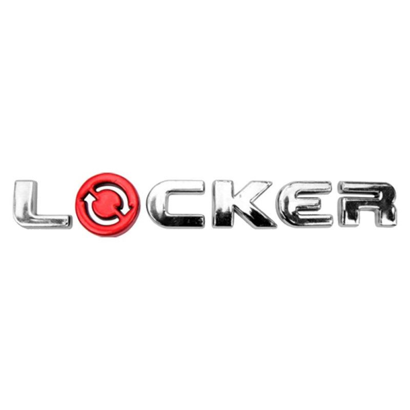 EMBLEMA LOCKER CROMADO LINHA 08 MARÇON 13028 - UNIDADE