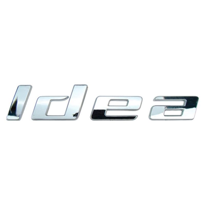 EMBLEMA IDEA CROMADO LINHA 2010 MARÇON 13032 - UNIDADE