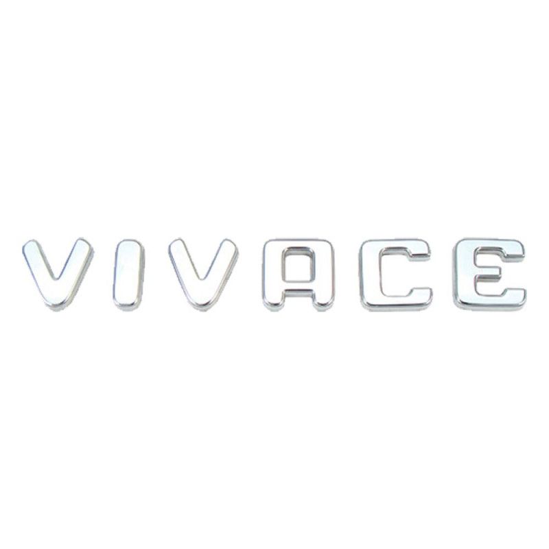 EMBLEMA VIVACE CROMADO LINHA 2011 MARÇON 13040 - UNIDADE