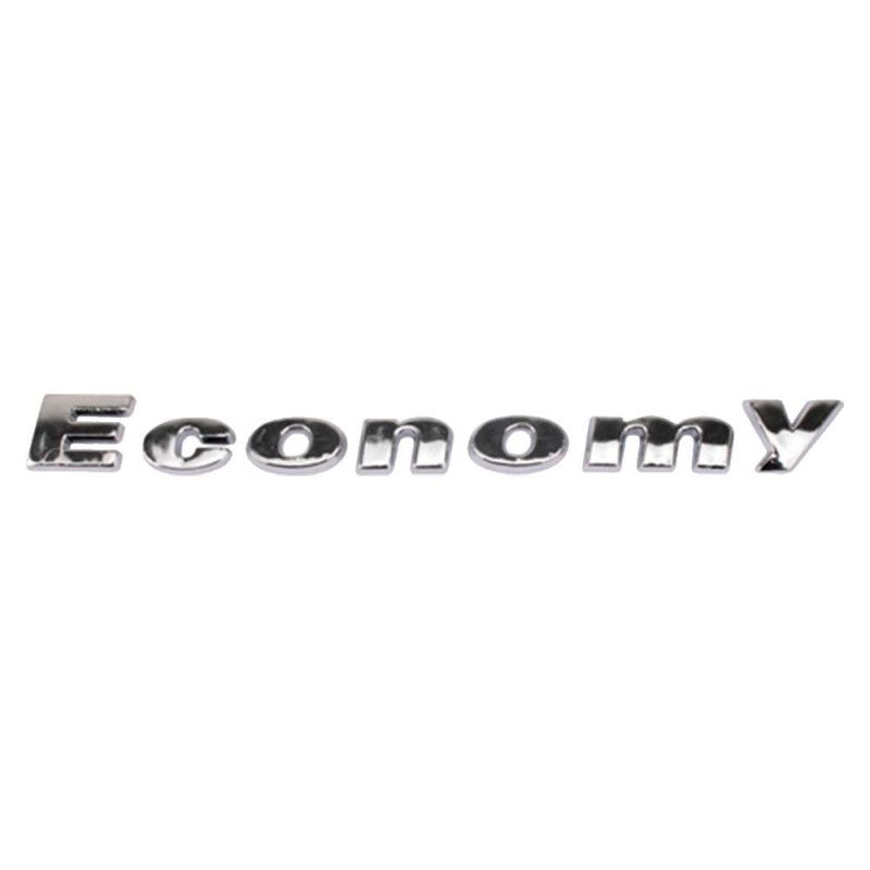 EMBLEMA ECONOMY .../11 CROMADO MARÇON 13044 - UNIDADE
