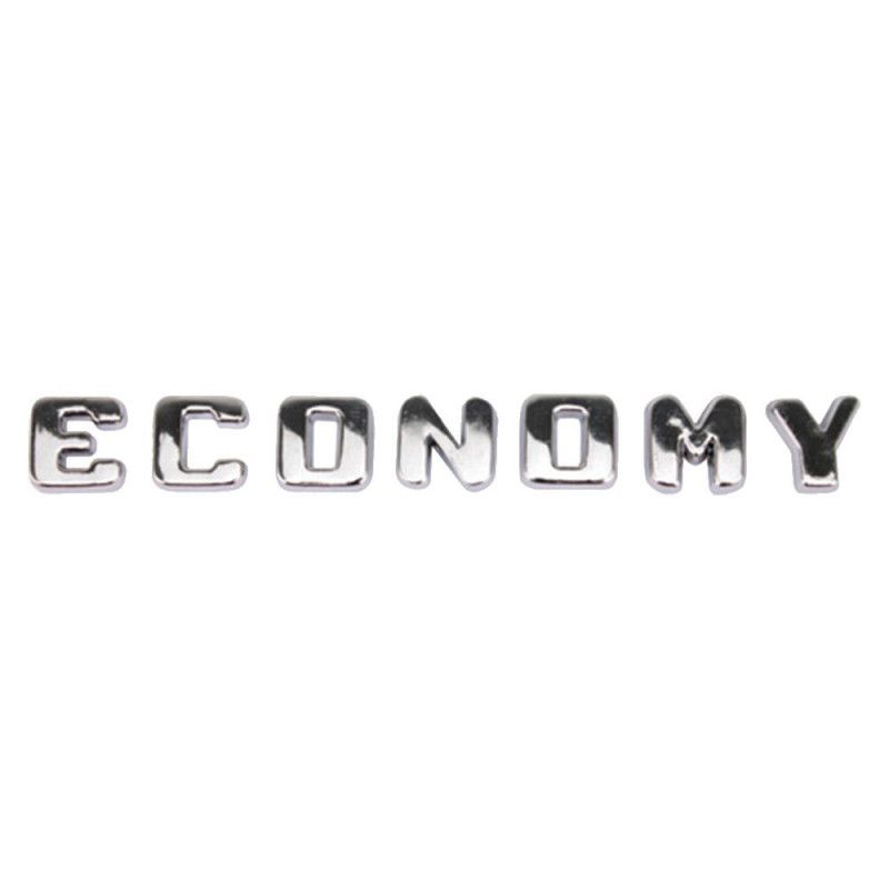 EMBLEMA ECONOMY 11/... CROMADO MARÇON 13045 - UNIDADE