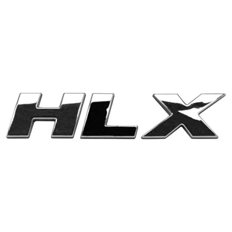 EMBLEMA HLX CROMADO LINHA 2012 MARÇON 13054 - UNIDADE