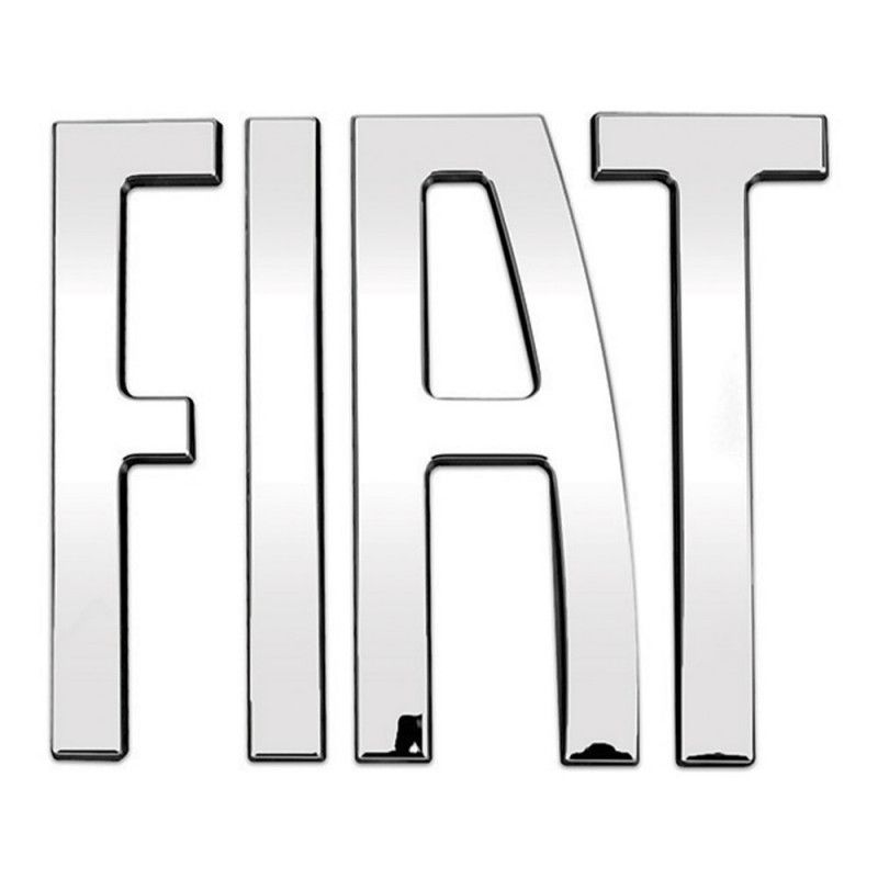 EMBLEMA LOGO FIAT STRADA PORTA-MALA MARÇON 13138 - UNIDADE