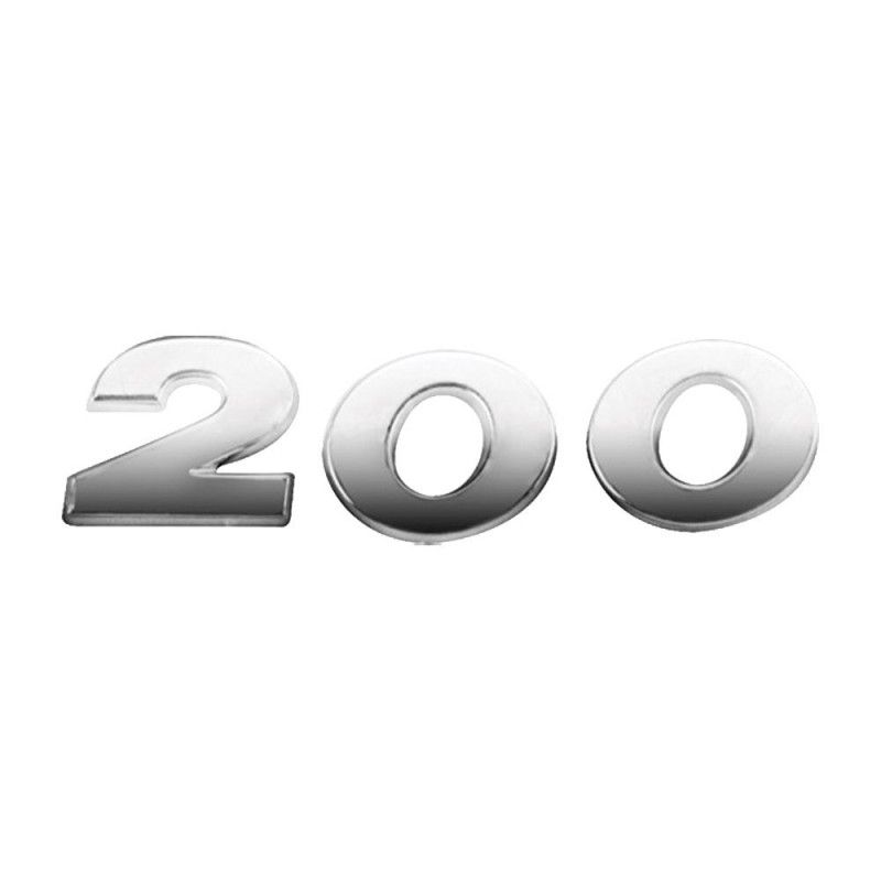 EMBLEMA LETREIRO 200 POLO MARÇON 9709 - UNIDADE