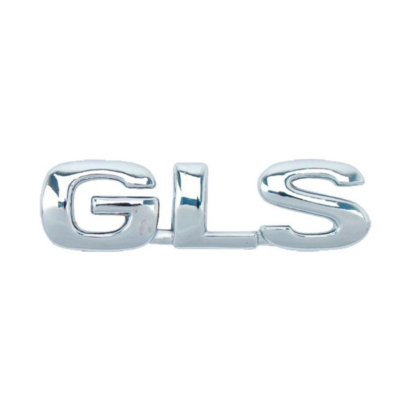 EMBLEMA GLS CROMADO MARÇON 8009 - UNIDADE