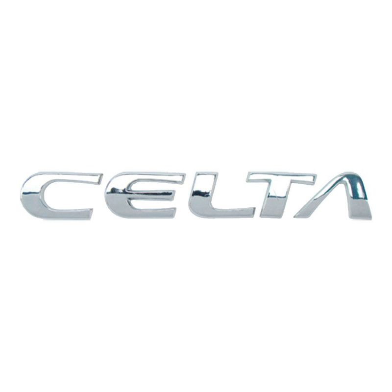 EMBLEMA CELTA CROMADO LINHA 2000 MARÇON 8031 - UNIDADE