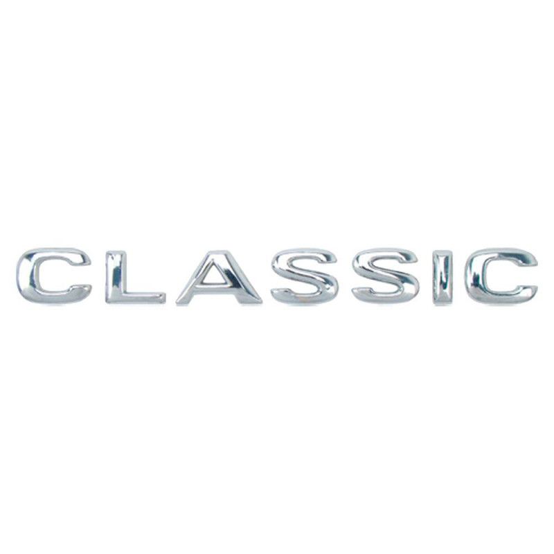 EMBLEMA CLASSIC CROMADO MARÇON PEQUENO 8223 - UNIDADE