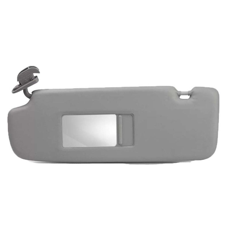 QUEBRA-SOL FOX CINZA CANELADO NEWTEC LADO ESQUERDO ESPELHO/ ILUMINAÇÃO - UNIDADE