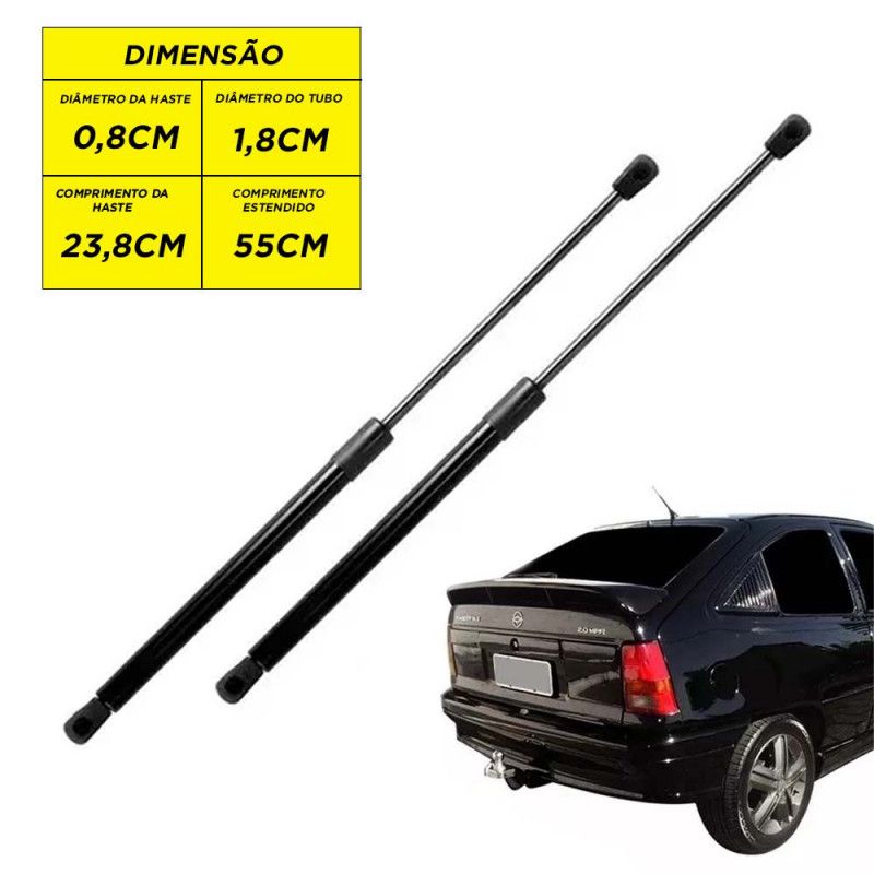 AMORTECEDOR DA TAMPA PORTA MALA KADETT 89/98 AUTOVEX - UNIDADE