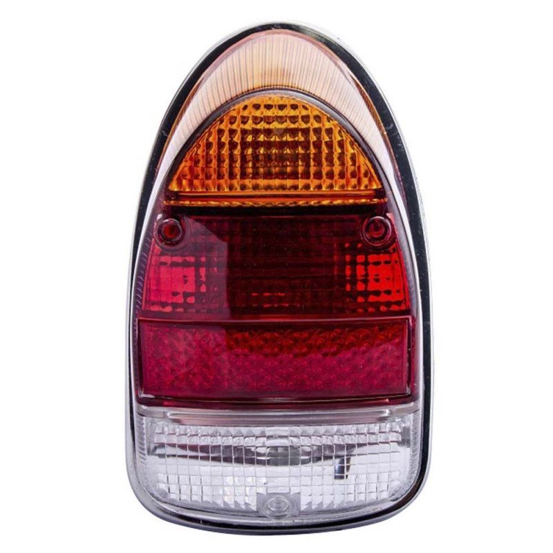 LANTERNA TRASEIRA FUSCA 1500 SEM CARCAÇA INDCAR TRICOLOR - UNIDADE