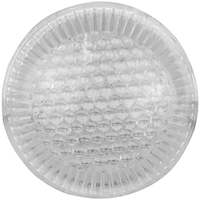 LENTE DA LANTERNA LATERAL TIPO LS COR CRISTAL - UNIDADE