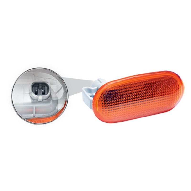 LANTERNA LATERAL L200 TRITON/ TR4/ PAJERO 07/15 DSC LED ÂMBAR - UNIDADE