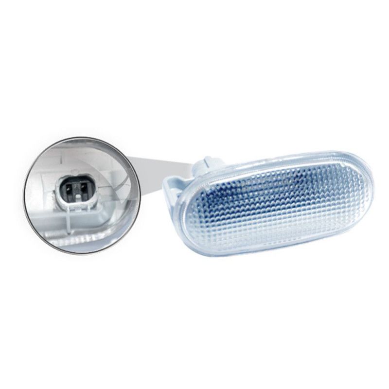 LANTERNA LATERAL L200 TRITON/ TR4/ PAJERO 07/15 DSC LED COR CRISTAL - UNIDADE
