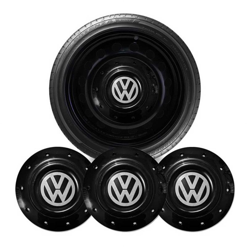 CALOTA DE CENTRO MODELO AMAROK 14/ 15 VOLKSWAGEM NSA - JOGO