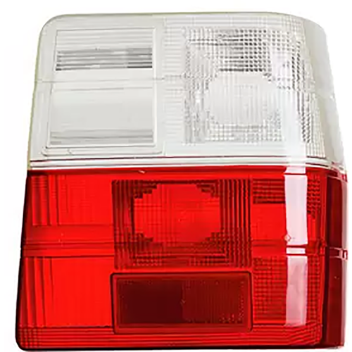 LENTE DA LANTERNA TRASEIRA UNO SMART .../04 MIKRON LADO DIREITO ACRÍLICO COR CRISTAL COM VERMELHO - UNIDADE