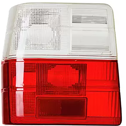 LENTE DA LANTERNA TRASEIRA UNO SMART .../04 MIKRON LADO ESQUERDO ACRÍLICO COR CRISTAL COM VERMELHO - UNIDADE