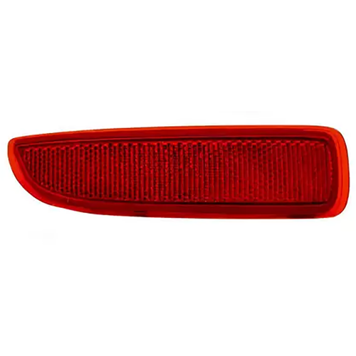 REFLETOR DE PARA-CHOQUE TRASEIRO CORSA HATCH 03/... MIKRON LADO ESQUERDO ACRÍLICO COR RUBI - UNIDADE