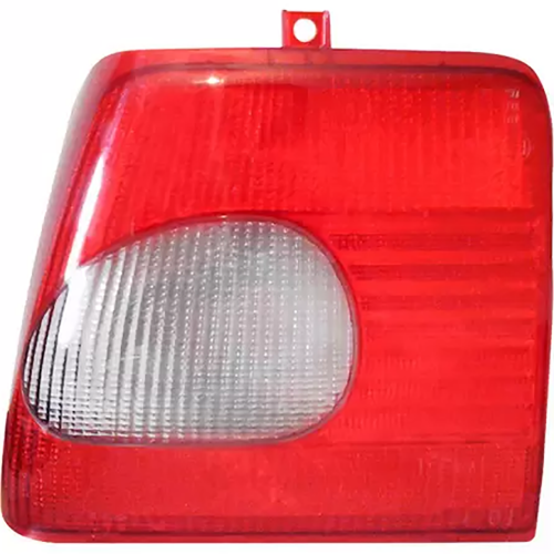 LENTE DA LANTERNA TRASEIRA TEMPRA 96/... BRUSY LADO ESQUERDO ACRÍLICO BICOLOR - UNIDADE