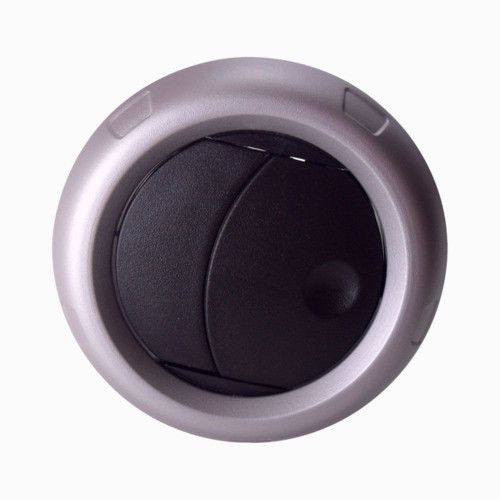 DIFUSOR DE AR FIESTA 08/12 AUTOPLAST COR PRETO C/ PRATA - UNIDADE