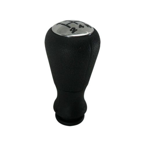 MANOPLA DE CÂMBIO PEUGEOT 206/ 207/ 307 AUTOPLAST COR PRETA C/ CROMADO - UNIDADE