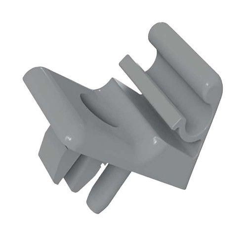 SUPORTE DO QUEBRA-SOL LINHA FIAT CINZA PCFIX P575 - PC COM 2 UN