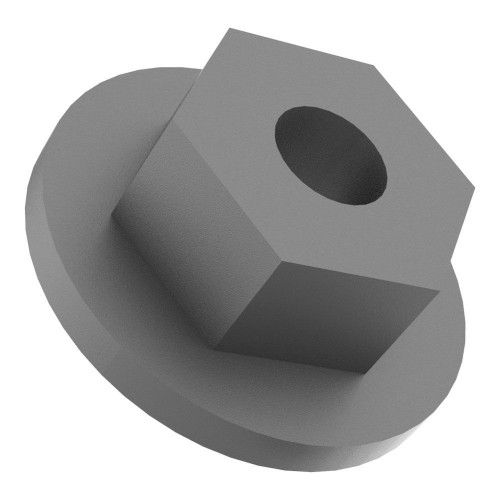 PORCA MOLDURA DE PARA-LAMA CORSA/ MONTANA PCFIX P64 - PC COM 10 UN