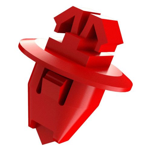 GRAMPO PARA MOLDURA/ PARA-LAMA TOYOTA VERMELHO PCFIX P106 - PC COM 10 UN