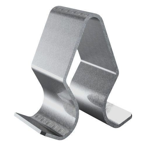 GRAMPO METÁLICO PARA FORRO/ COLUNA/ PORTA-MALA PCFIX T07 - PC COM 10 UN