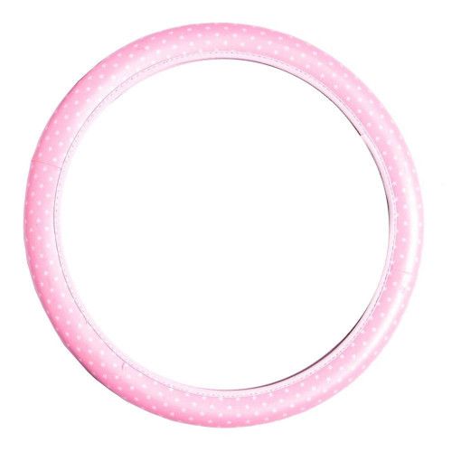 CAPA PARA VOLANTE 38CM NOVAT LISA COR ROSA - UNIDADE