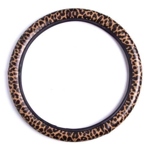 CAPA PARA VOLANTE 38CM NOVAT LISA ONÇA - UNIDADE