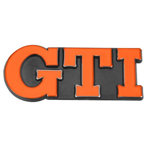 EMBLEMA GTI LINHA 97 VERMELHO MARÇON 9511V - UNIDADE
