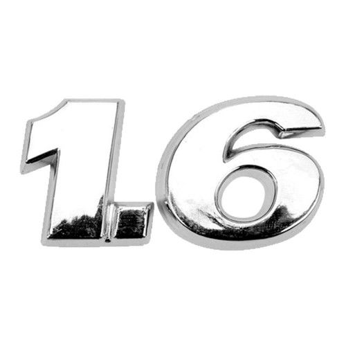 EMBLEMA 1.6 LINHA GV GOL MARÇON 9650 - UNIDADE 