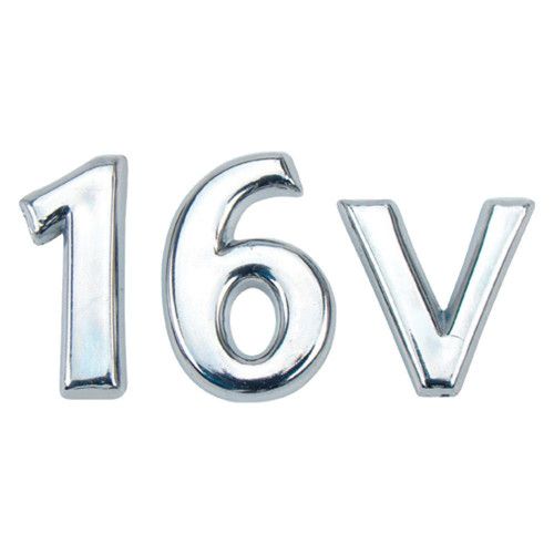 EMBLEMA 16V LINHA 97 MARÇON 758 B - UNIDADE