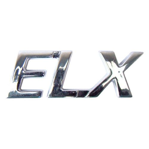 EMBLEMA ELX CROMADO LINHA 2000 MARÇON 583 - UNIDADE
