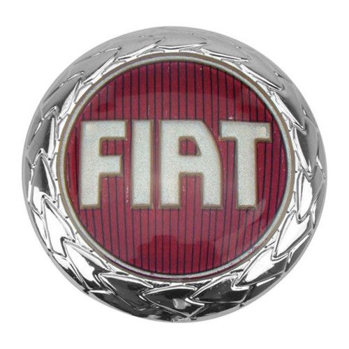 EMBLEMA LOGO FIAT LINHA 2004 VERMELHO PORTA-MALA MARÇON 13019 - UNIDADE 