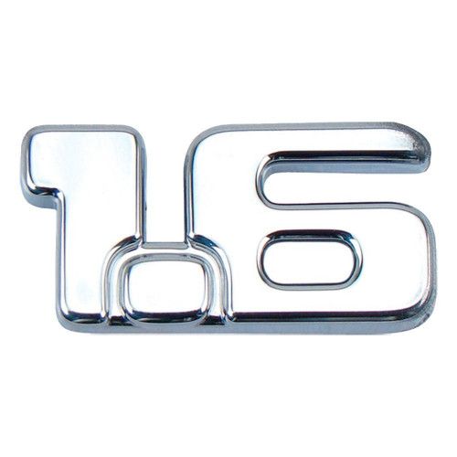 EMBLEMA 1.6 CROMADO LINHA 2011 MARÇON 13041 - UNIDADE 