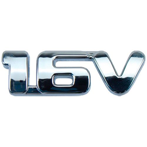 EMBLEMA 16V CROMADO LINHA 2011 MARÇON 13043 - UNIDADE