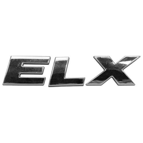EMBLEMA ELX CROMADO LINHA 2010 MARÇON 13051 - UNIDADE