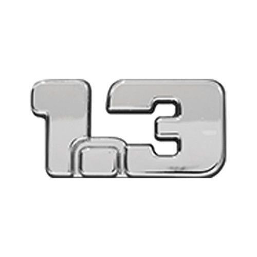 EMBLEMA LETREIRO 1.3 MARÇON 13096 - UNIDADE