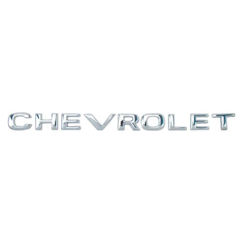 EMBLEMA CHEVROLET CROMADO MARÇON 8219 - UNIDADE
